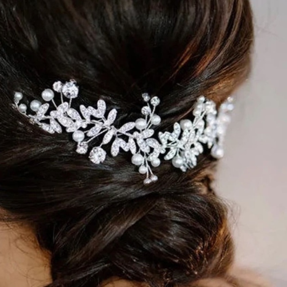 Crystal Bridal Hair Peice